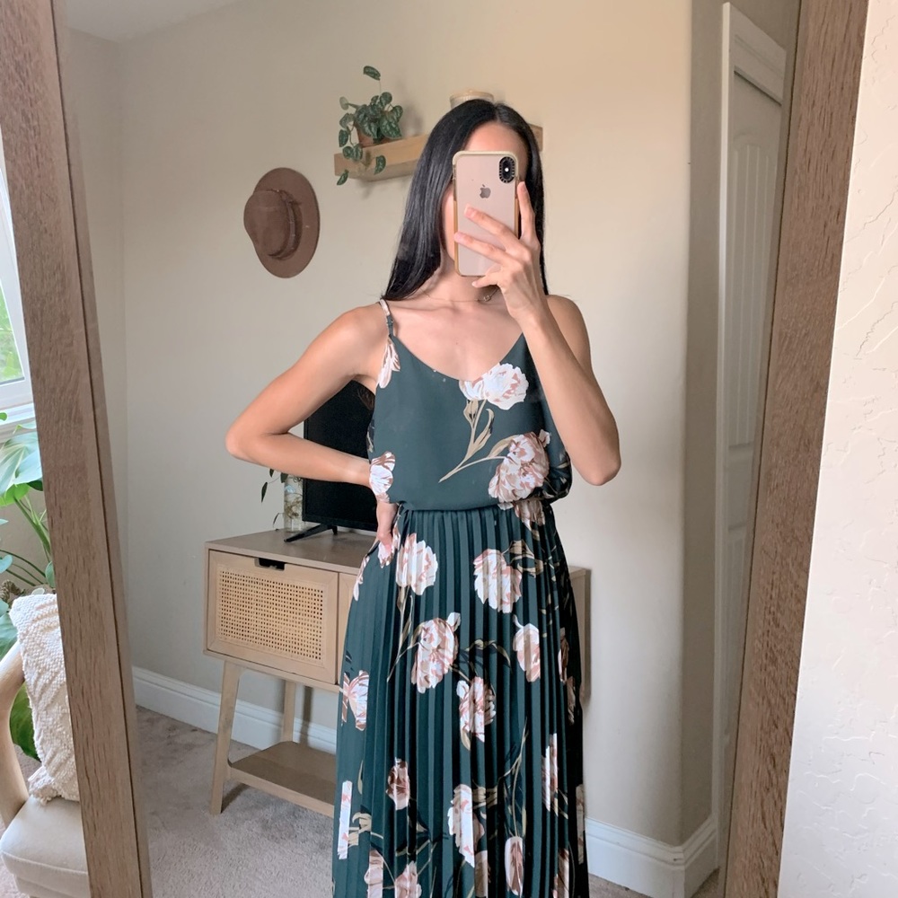 Beautiful floral maxi dress